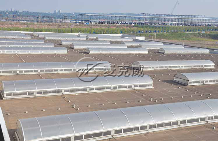 上汽菲亚特联合动力厂房电动采光排烟天窗工程项目
