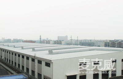 顺坡通风采光气楼