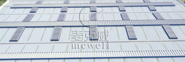 MCW2型通风天窗(间隔风道式) MCW2型通风天窗(间隔风道式)