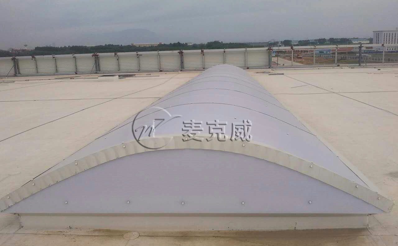 广西贵港华奥汽车制造二期通风天窗、采光带、圆拱型电动天窗工程